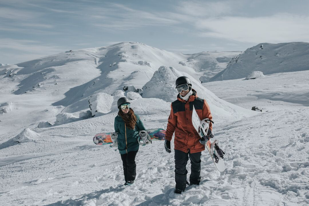 Cardrona Ski Field - driving distance from Edgewater Hotel.