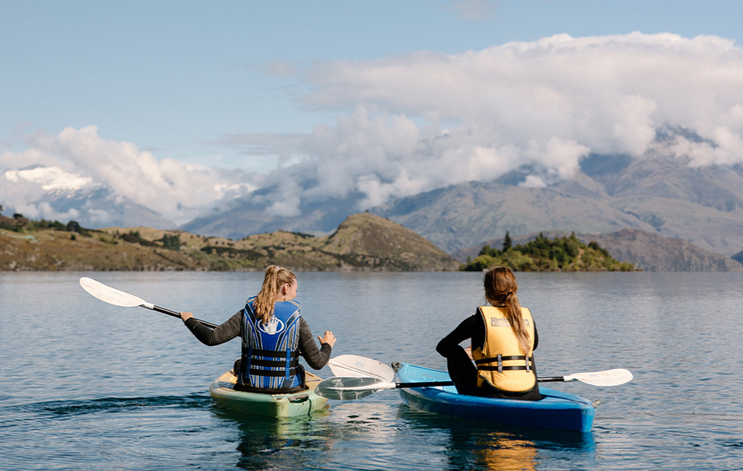 Kayak Lake Wanaka.