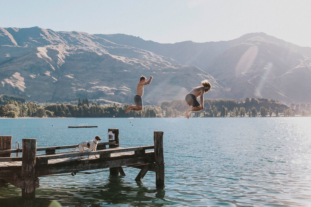 Lake Wanaka New Zealand Wharf