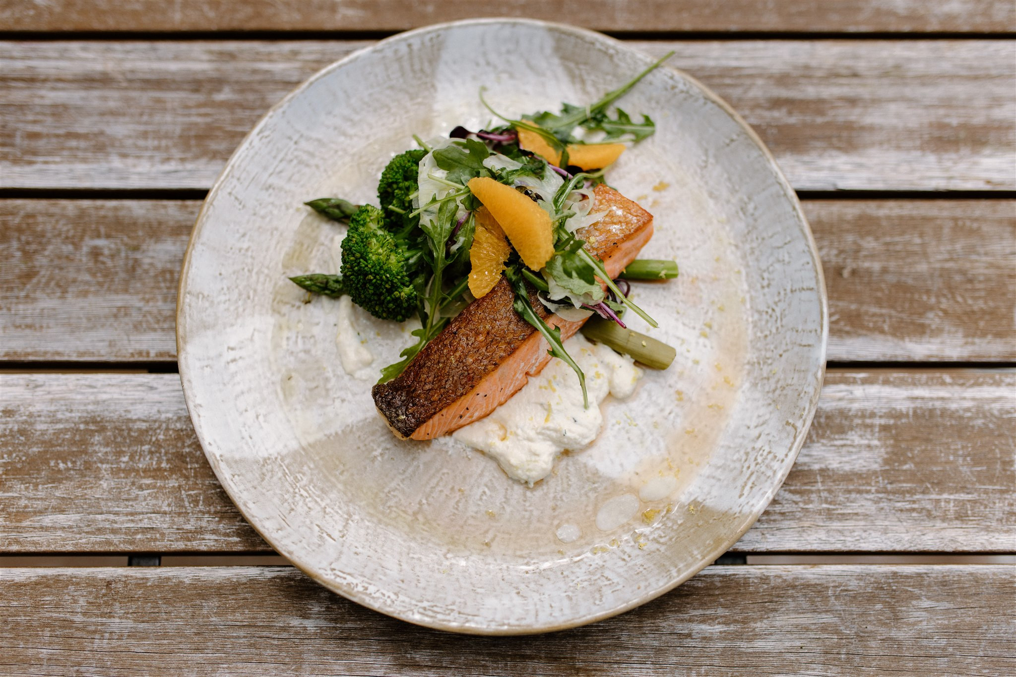 Enjoy local New Zealand fresh water salmon at one of Wanaka's best restaurants at Edgewater.