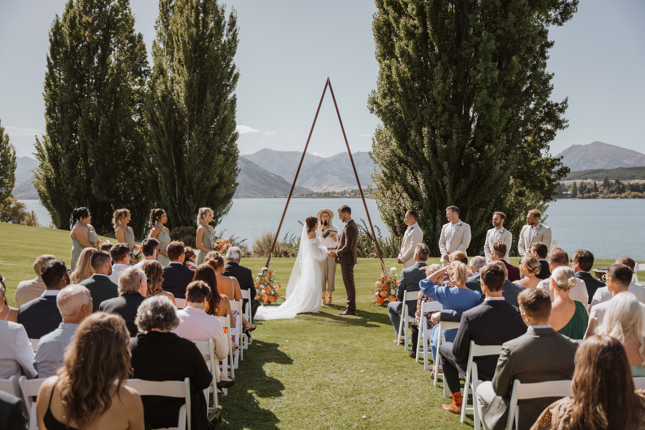 Wedding Venue Wanaka - Edgewater is the only venue right on the lake shore